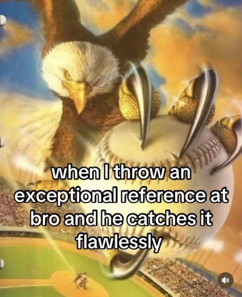 When i reference a $Dank Meme and bro catches it Flawlessly