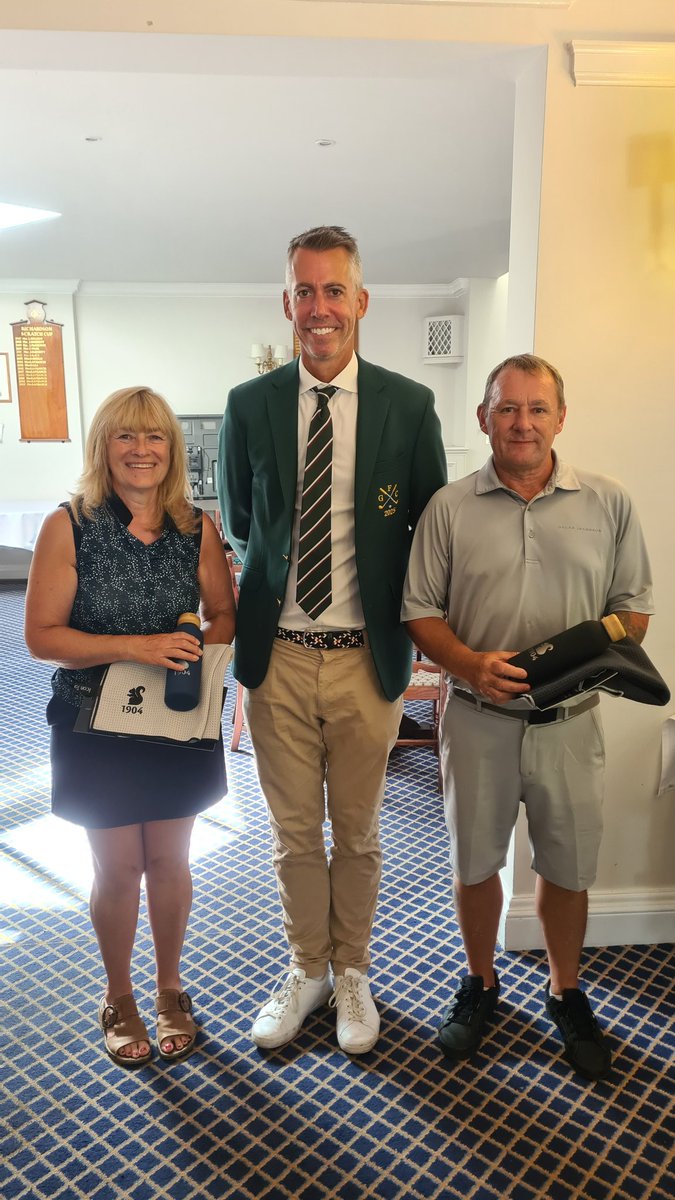 🏌‍♀️🏌‍♂️ A fantastic start to our Festival of Golf with the Mixed Open! 

Congratulations to our winners Barney Christopher &amp; Carole Date-Chong - 45 points, Charlie Stockwell &amp; Tessa Stockwell - 45 points, David Sheridan &amp; Tracey Allen - 44 points. 

#festivalofgolf #mixedopen