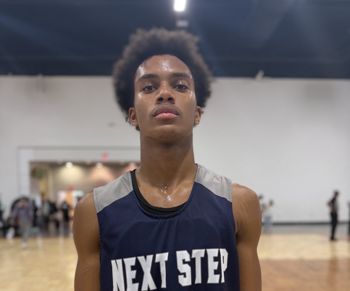 Jackson Barnes finished with 19 points for Next Step Elite in their win this morning over U-Win Servantz. 

Lucas Almonte had a great showing. Under-control guard that can dish it and knock down shots. #BOTS