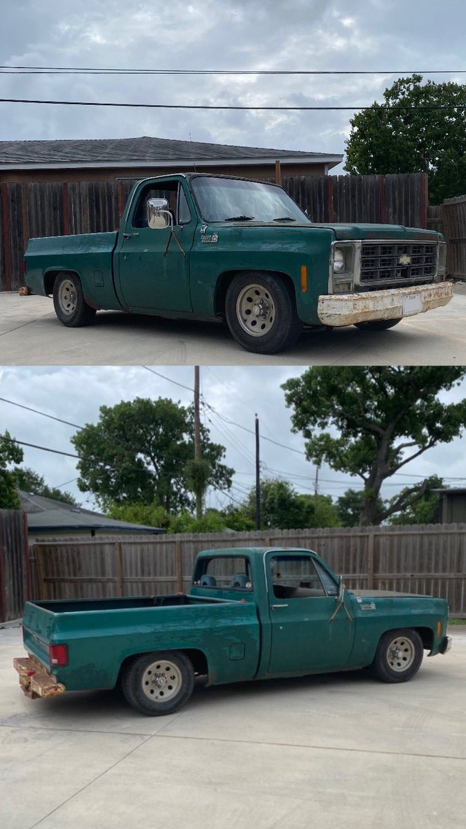 “Green Dream” 1979 Chevy C10 - running project. Build by Tommy Basco &amp; Hellbat Kustoms. #C10 #79C10