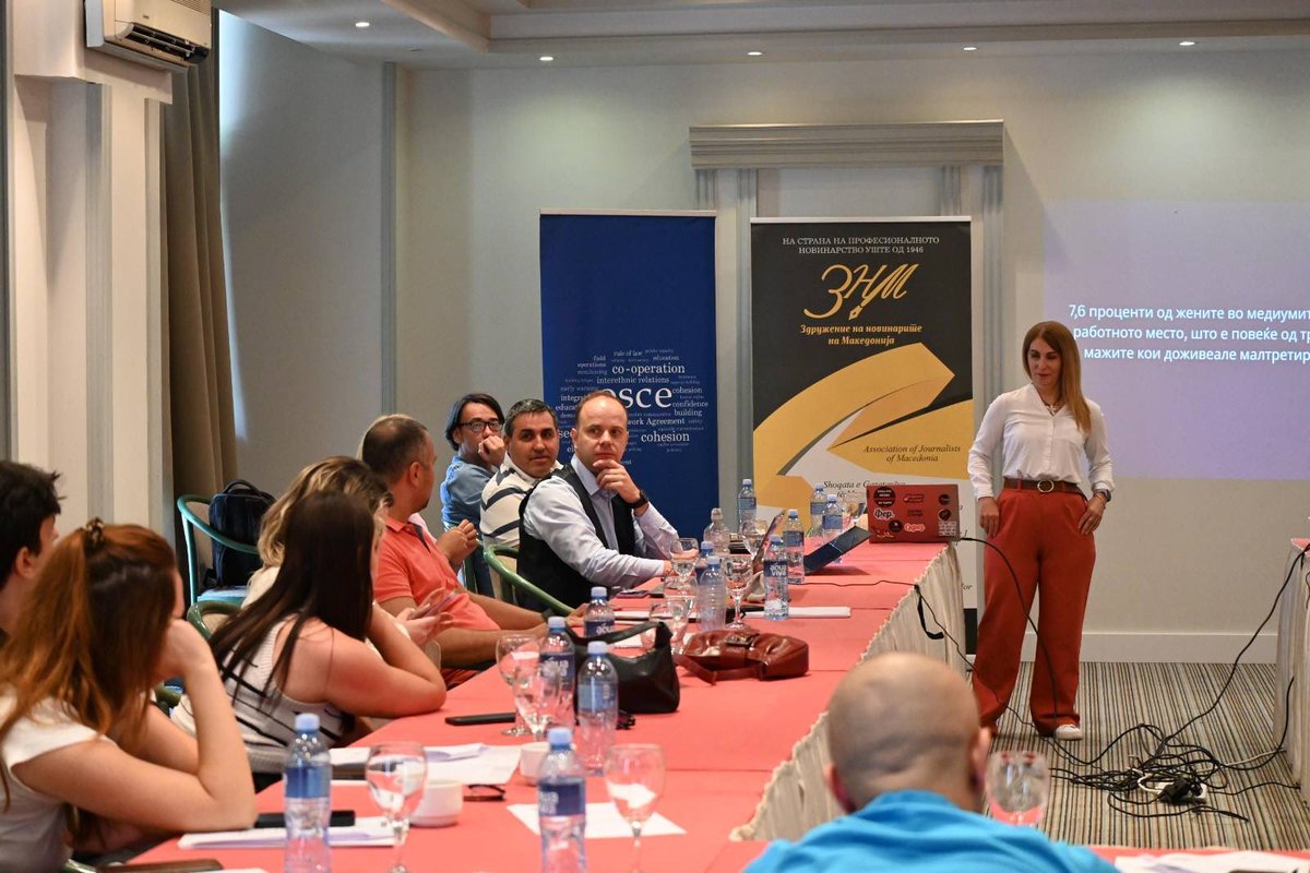 We need young journalists - to challenge, inform, and protect the truth.

This week in 📍Ohrid, they’re gaining tools, confidence &amp; connections at the Young Journalists’ Safety Camp, organized by <a href="/OSCE_Skopje/">OSCE_Skopje</a> &amp; <a href="/znmsobranie/">ЗНМ</a> 🇲🇰

#MediaFreedom #YouthEmpowerment #JournalistSafety