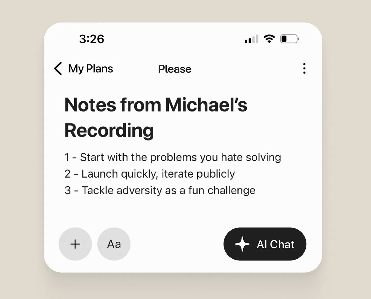 PleasePlatforms's tweet image. 🧠 “Start with the problems you hate solving.”
That’s just one of the lessons from @mjlbach, CEO + Founder of @hedra_labs, in our Start Here feature.
We talked creative friction, AI as a force multiplier, and why tackling adversity should be fun: pleaseplatforms.substack.com/p/hedras-found…