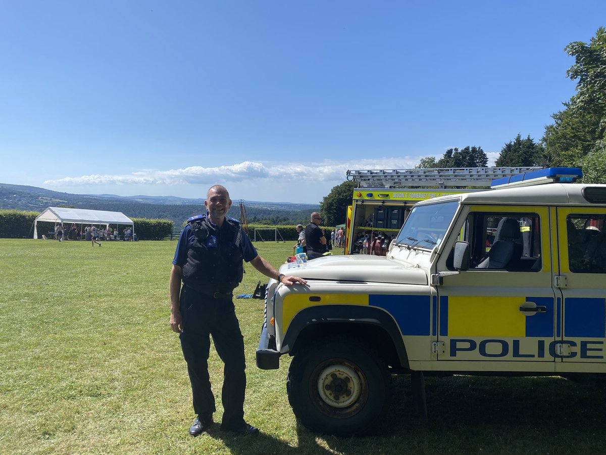 PCSO Debbie Hollinson (@pcso30747) on Twitter photo Last job of the day. Gulworthy school fete 🥳
<a href="/TavistockPolice/">Tavistock Police</a>
<a href="/NWDevonPolice/">North and West Devon Police</a>
<a href="/ps_7003/">PS 7003 Ottley</a>
<a href="/DC_Police/">Devon & Cornwall Police</a> Last job of the day. Gulworthy school fete 🥳
<a href="/TavistockPolice/">Tavistock Police</a>
<a href="/NWDevonPolice/">North and West Devon Police</a>
<a href="/ps_7003/">PS 7003 Ottley</a>
<a href="/DC_Police/">Devon & Cornwall Police</a>