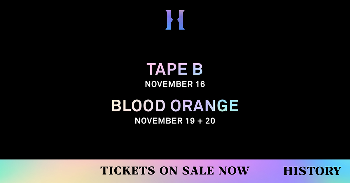 HistoryToronto's tweet image. Tickets for @Tapebbeats and Blood Orange are on sale at historytoronto.com 🎟️