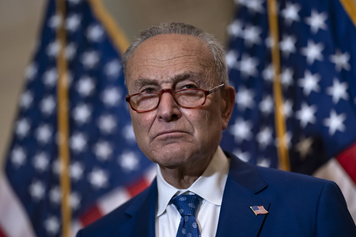 🔥 Chuck Schumer wrote a whole book warning America about rising antisemitism — especially on the Left.

Now his own party just nominated a Hamas apologist for mayor of his hometown.

This isn’t a test of courage. It’s the test.

A thread 🧵