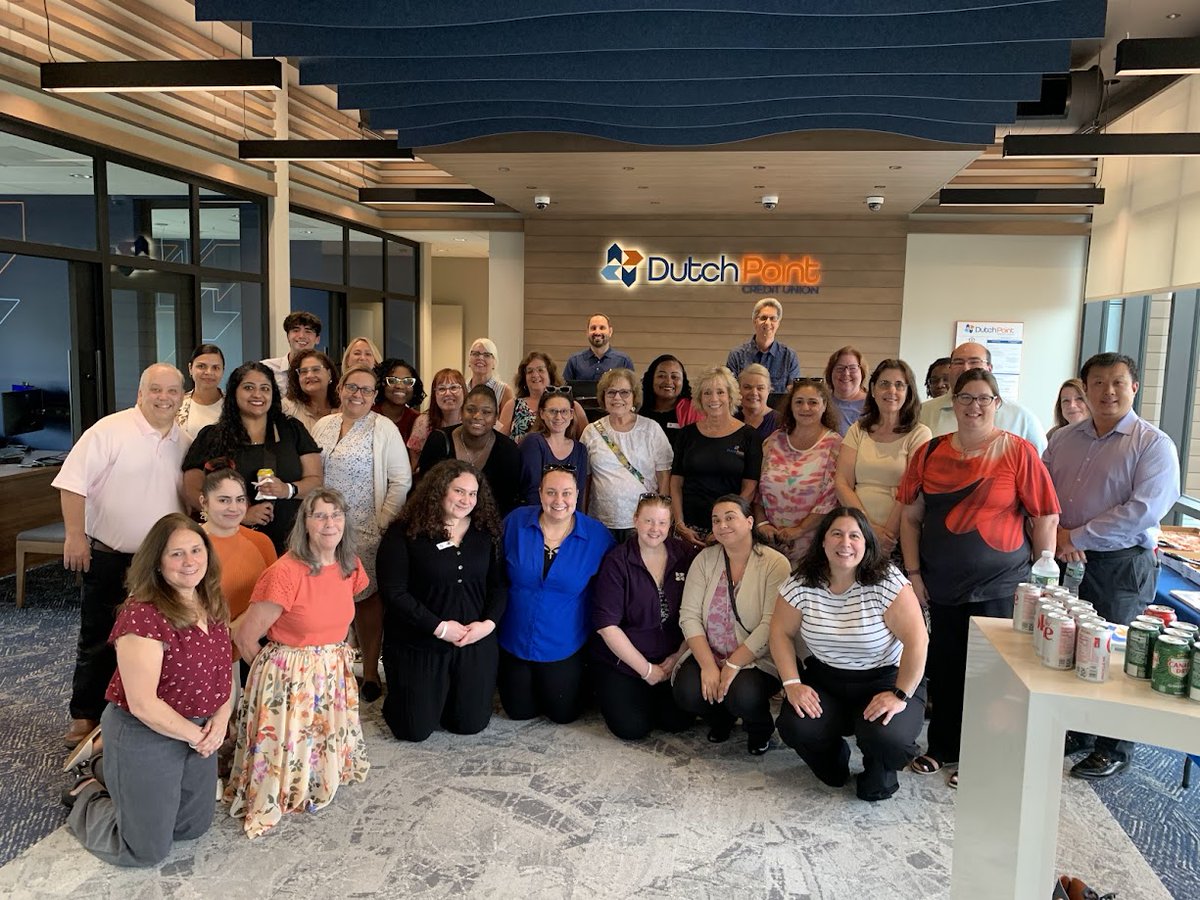 DutchPointCU's tweet image. 🎉 Big smiles, big energy, and an even bigger future ahead! 🎉
Our team got a first look at the new Wethersfield branch last night – opening July 21! 💙🧡
Just 10 days to go until we welcome you with the personal banking and genuine guidance you deserve.
#10DaysToGo #DutchPointCU