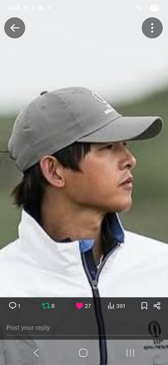 perfectnote14's tweet photo. #OpenPortrush #AmbassadorJuly2025 #SongJoongKi https://t.co/0WZjHlcYuA