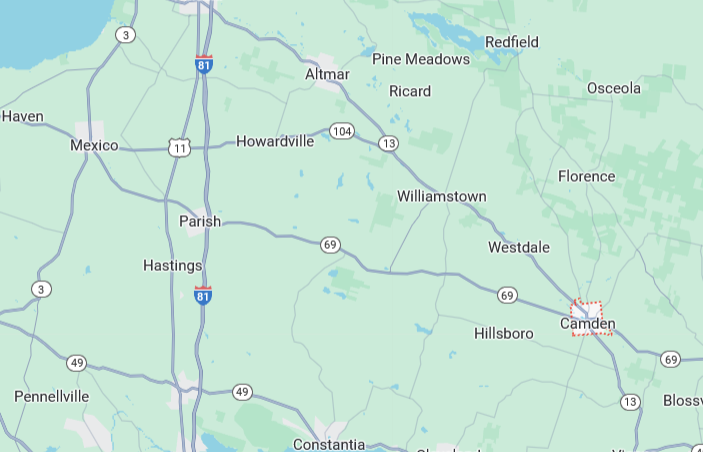 _rebeccaclewis's tweet image. The police department in the village of Camden in New York signed a 287(g) agreement with ICE. Task force model, which permits the deputization of local officers to act essentially as ICE agents. Apropos of nothing, Camden is not terribly far from the town of Mexico.