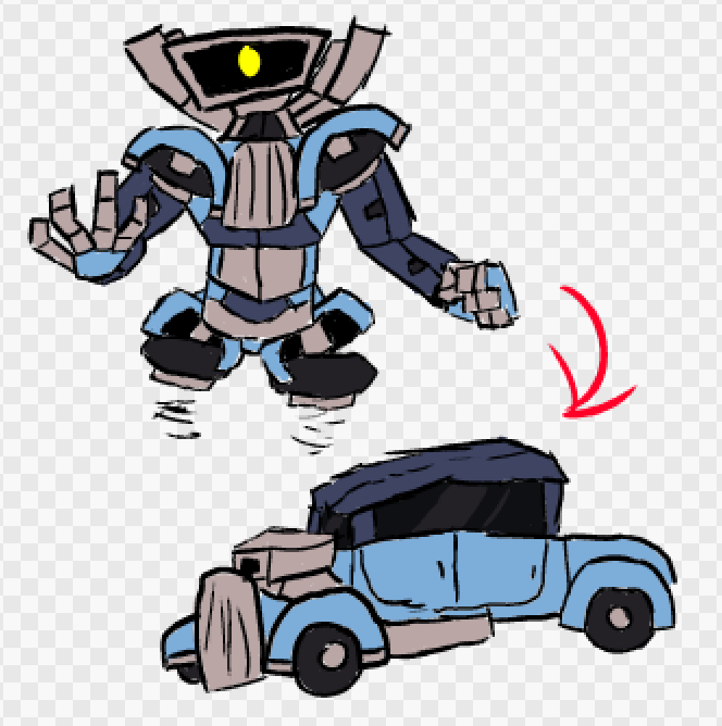 AnatomicallyIn4's tweet image. Cooking up transformer ocs, this guys name is flashtest. A scientist able to comprehend and compute everything at such high speeds, time simply slows to a halt.
#Transformers #Shockwave