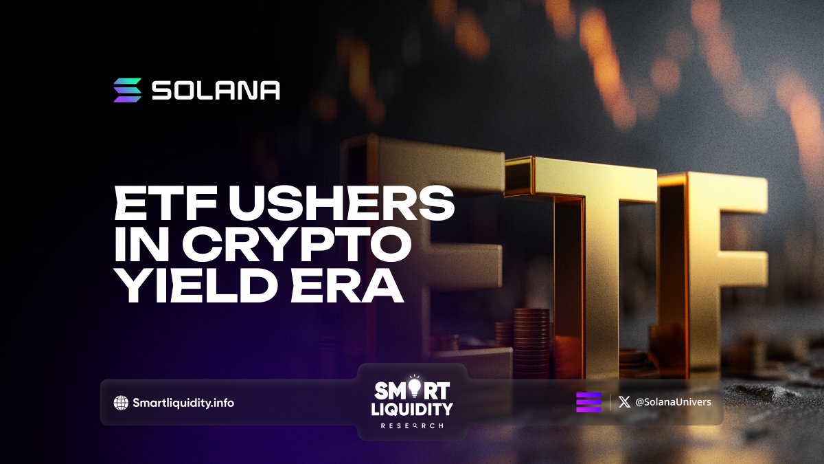 🧬 The @Solana Staking ETF ($SSK) blends staking yield, regulated custody,  and mainstream access. A true hybrid product that opens the door for PoS  assets in TradFi. Will Wall Street fully embrace