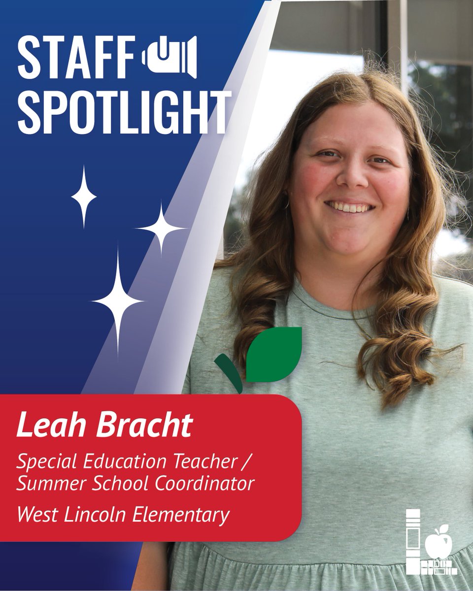 LPSorg's tweet image. STAFF SPOTLIGHT 🌟Meet Leah Bracht, special education teacher and summer school coordinator at West Lincoln Elementary. Her journey started by helping teachers as a kid. Now she’s the one making a difference. Read her Q&A. #LPSProud #LPSStaffSpotlight
trst.in/3f7QPV