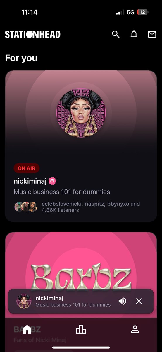 Vontenai's tweet image. "Picture using me and the Barbz and never giving back"!!!β¦ Get βemmmm, Nick!!! πππβ¦ π£οΈGet on SH, BARBZ!!!