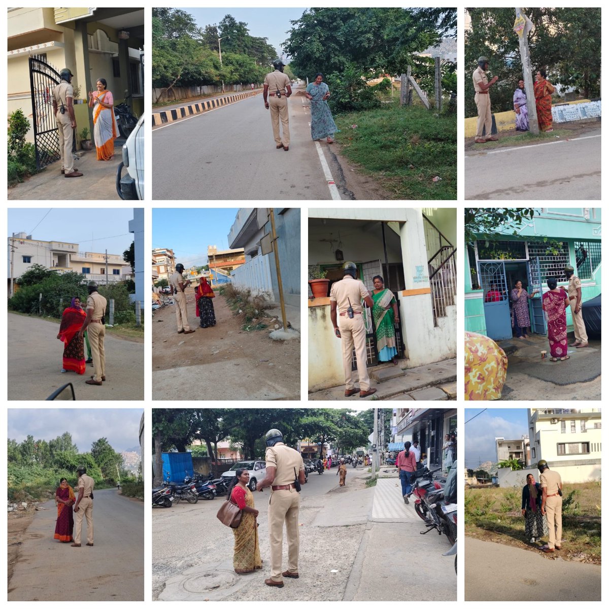SP KOLAR (@kolarpolice) on Twitter photo ಈ ದಿನ ಕೋಲಾರ ಜಿಲ್ಲಾ ಪೊಲೀಸ್ ವತಿಯಿಂದ ಕೋಲಾರ ನಗರ ಪೊಲೀಸ್ ಠಾಣಾ ವ್ಯಾಪ್ತಿಯಲ್ಲಿ ಸಾರ್ವಜನಿಕ ಸ್ಥಳಗಳಲ್ಲಿ ಮಹಿಳೆಯರಿಗೆ ಪೊಲೀಸ್ ಅಧಿಕಾರಿ ಮತ್ತು ಸಿಬ್ಬಂದಿಗಳು ಸರಗಳ್ಳತನ, ಹಾಗೂ ಮಹಿಳೆಯರ ಸುರಕ್ಷತೆ, ಮತ್ತು ಯಾವುದೇ ತುರ್ತು ಸಂದರ್ಬದಲ್ಲಿ 112, ಹಾಗೂ ಬೀಟ್ ಪೊಲೀಸ್ ಸಿಬ್ಬಂದಿರವರ ದೂರವಾಣಿ ಸಂಖ್ಯೆಗಳನ್ನು ನೀಡಿ ಅರಿವು ಈ ದಿನ ಕೋಲಾರ ಜಿಲ್ಲಾ ಪೊಲೀಸ್ ವತಿಯಿಂದ ಕೋಲಾರ ನಗರ ಪೊಲೀಸ್ ಠಾಣಾ ವ್ಯಾಪ್ತಿಯಲ್ಲಿ ಸಾರ್ವಜನಿಕ ಸ್ಥಳಗಳಲ್ಲಿ ಮಹಿಳೆಯರಿಗೆ ಪೊಲೀಸ್ ಅಧಿಕಾರಿ ಮತ್ತು ಸಿಬ್ಬಂದಿಗಳು ಸರಗಳ್ಳತನ, ಹಾಗೂ ಮಹಿಳೆಯರ ಸುರಕ್ಷತೆ, ಮತ್ತು ಯಾವುದೇ ತುರ್ತು ಸಂದರ್ಬದಲ್ಲಿ 112, ಹಾಗೂ ಬೀಟ್ ಪೊಲೀಸ್ ಸಿಬ್ಬಂದಿರವರ ದೂರವಾಣಿ ಸಂಖ್ಯೆಗಳನ್ನು ನೀಡಿ ಅರಿವು