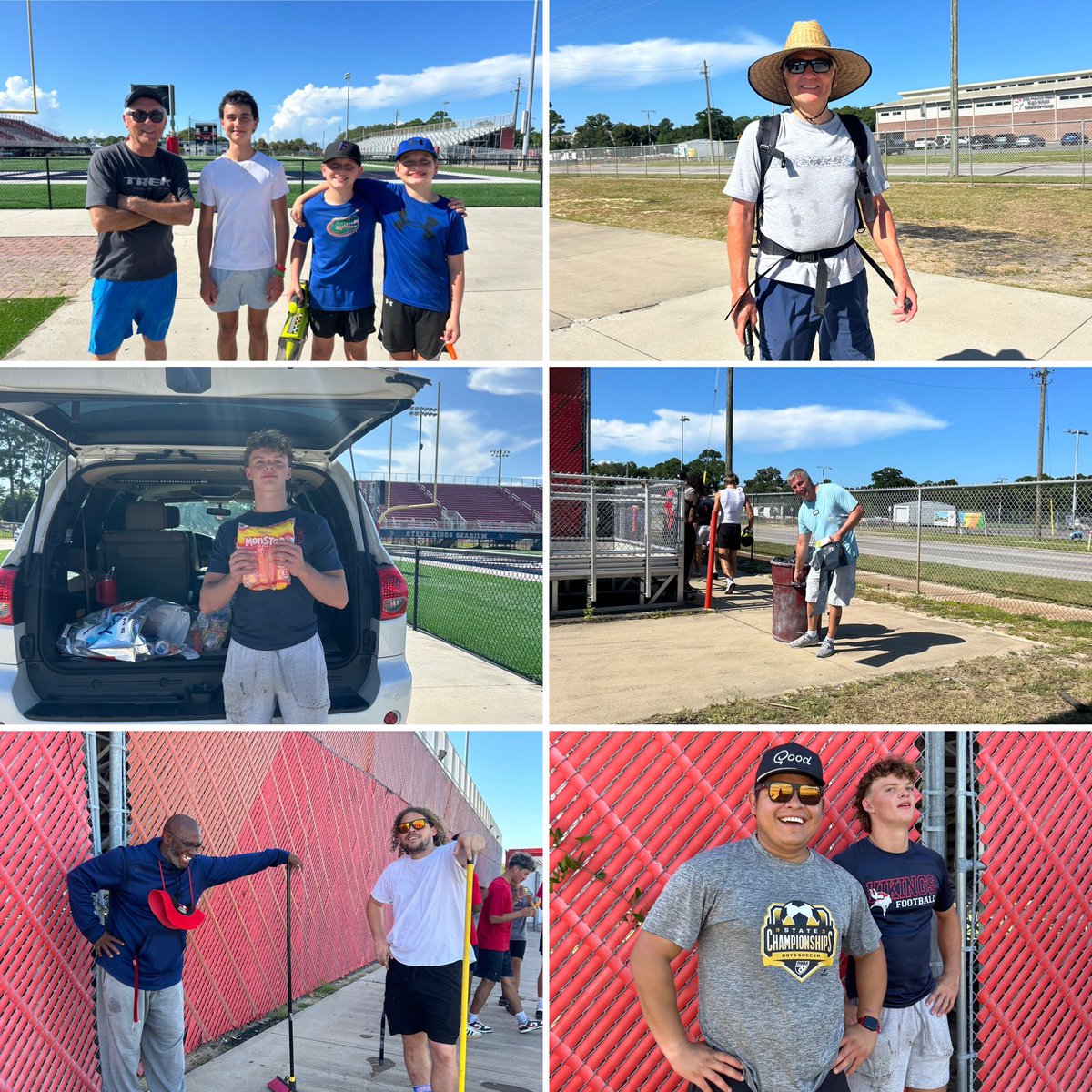 FWB_Athletics's tweet image. At Steve Riggs Stadium today, it was a team effort! We thank our parents, coaches and teams. We are also grateful to Mr. Steve Riggs and his grandsons for participating and getting dirty with us!! #GRIT