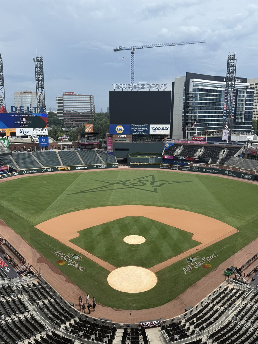 Truist Park is ready to host the MLB 2025 All-Star Weekend! 🔥