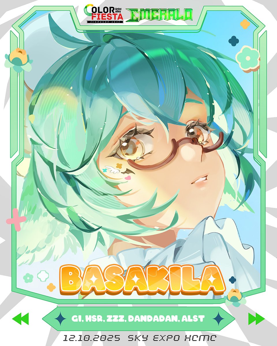C3nmt1's tweet image. My Emerald is You! 💚💚💚
.
#basakila #cofiss15 #Sucrose