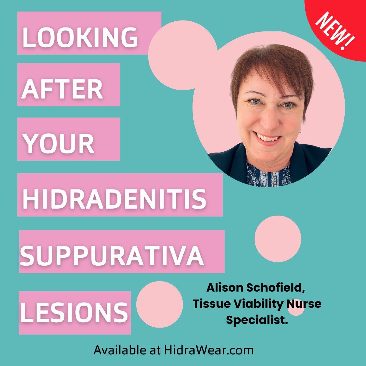 Tissue Viability Nurse Specialist Alison Schofield shares expert advice on managing HS lesions covering hygiene, dressing tips, and skin care to help you stay comfortable &amp; confident

View Alisons' Guide 👇
hidrawear.com/hidradenitis-s…

#HidradenitisSuppurativa #HSawareness #HSWarrior