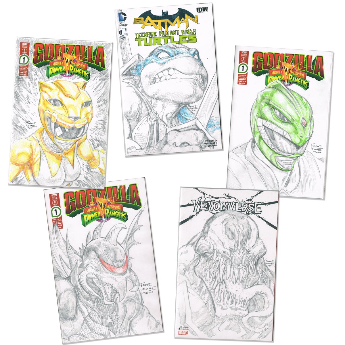 Freddieart's tweet image. Just a few of my recently sold pieces. If you're interested in my work, check out the link in my bio for other available pages, prices and payment plan options too. Thanks! freddieart.com/product-catego…