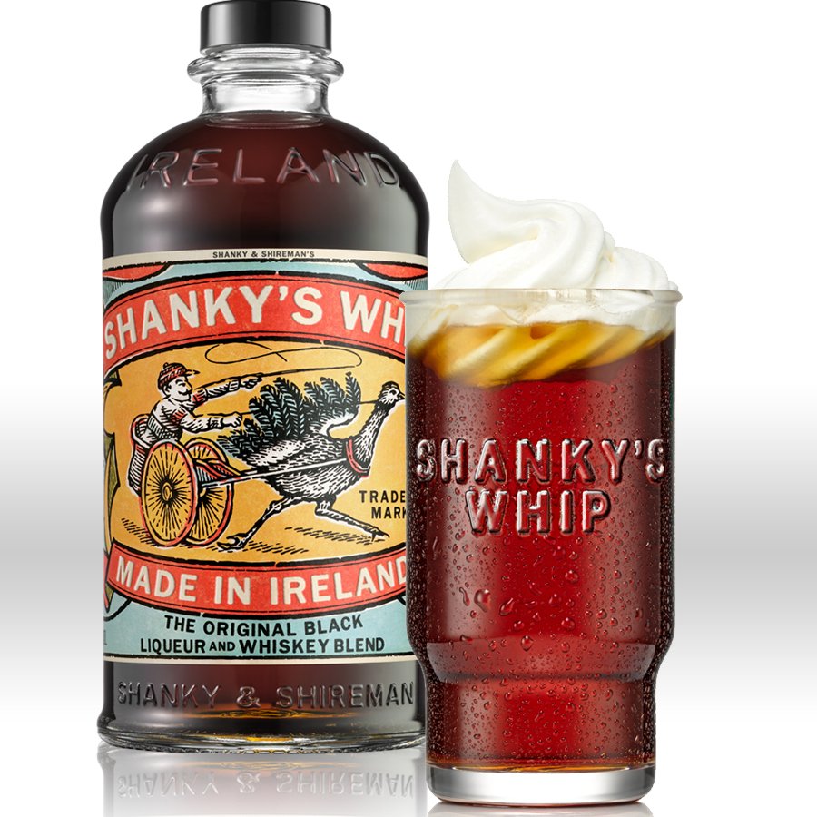 🥃Shanky’s Whip combina whiskey irlandés, crema de vainilla y toques de caramelo tostado en un licor suave, sedoso y sorprendente.
Perfecto solo, con hielo o en cócteles de perfil dulce y especiado. Ideal para cambiar las reglas del postre… o del after dinner #ShankysWhip