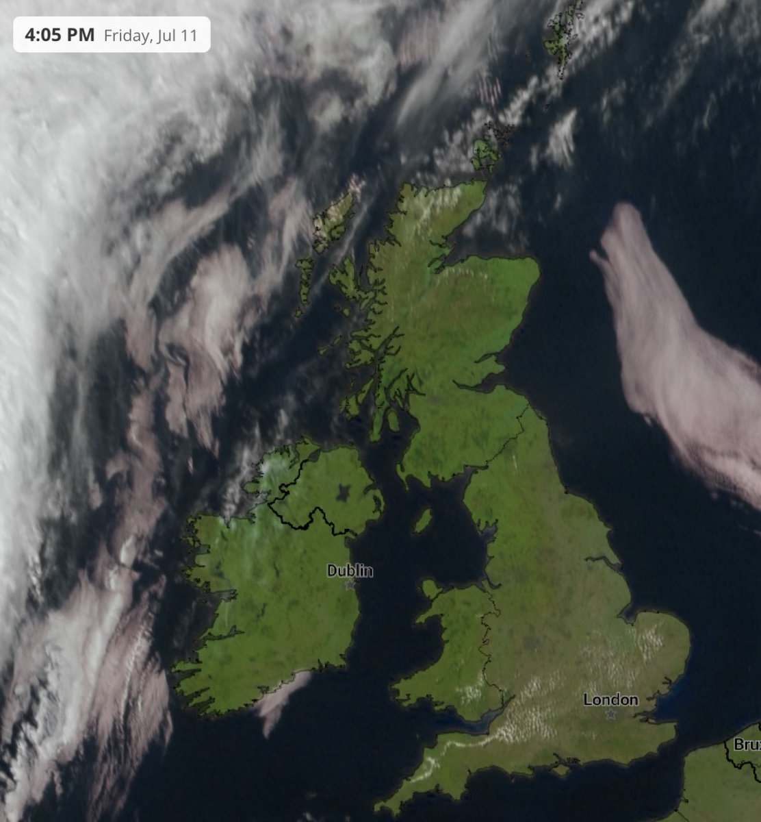 Navan looks to be the hottest spot today with 29.1c at Navan Automatic Climate Station located near Randalstown County Meath. A glorious day with just a little sea fog on the South coast.