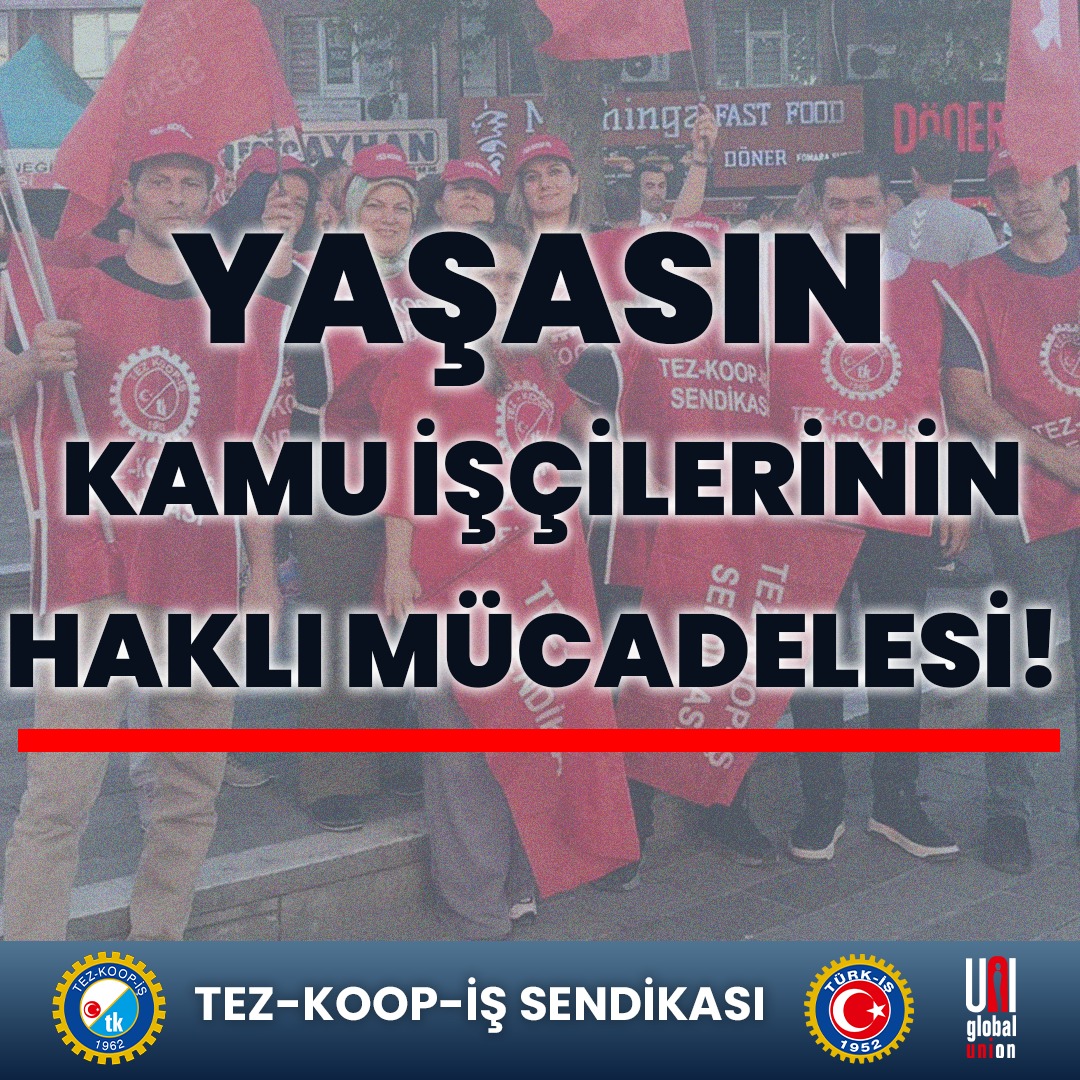 Masa başı değil, alın teri konuşsun❗️

<a href="/tcbestepe/">T.C. Cumhurbaşkanlığı</a> 
<a href="/csgbakanligi/">T.C. Çalışma ve Sosyal Güvenlik Bakanlığı</a> 
<a href="/HMBakanligi/">T.C. Hazine ve Maliye Bakanlığı</a> 
"Sesimizi duymanızı istiyoruz.!"
#zordayizgecinemiyoruz