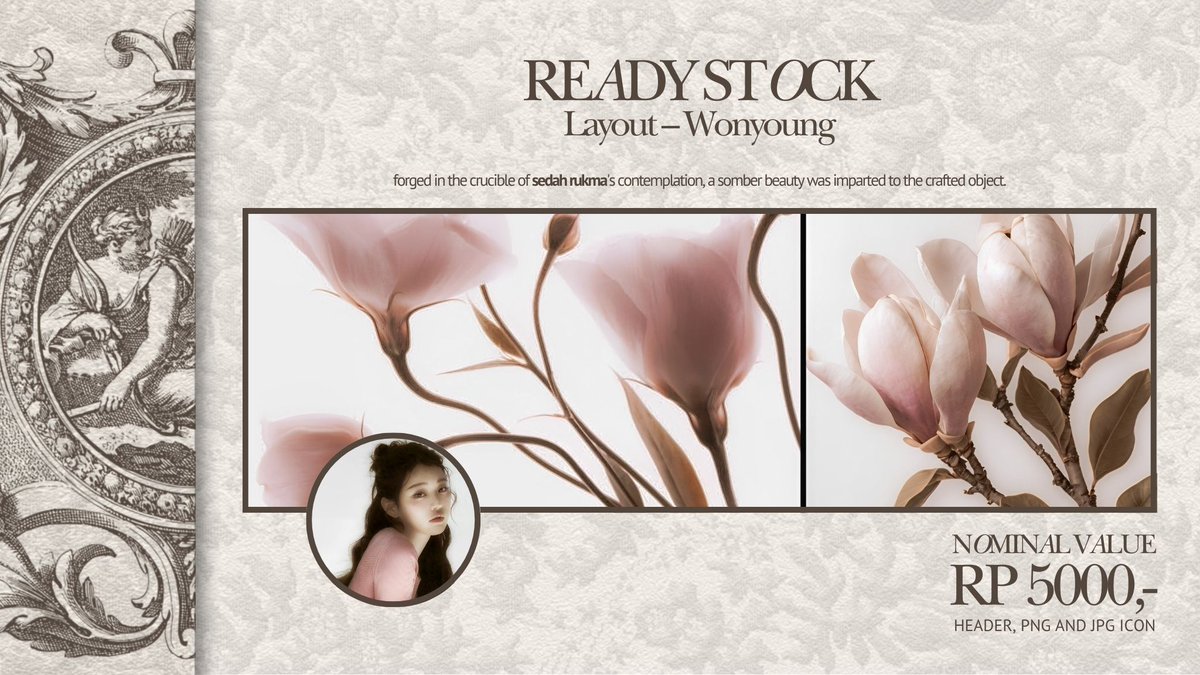 sedahrukma's tweet image. Help rt/repost? Thank you!

Ready-to-go layout - Wonyoung priced at RP 5,000,-/each includes png and jpg icon. Don’t hesitate to knock my dm if you’re interested.

#zonauang #zonajajan
