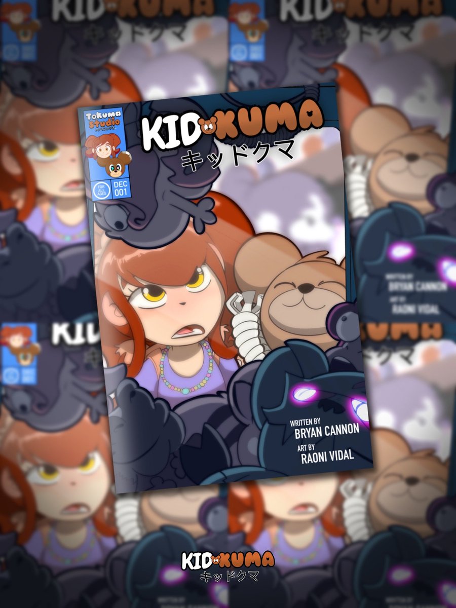 We created our own comic book titled "Kid Kuma". It's releasing this December!🐻🦾 

If you like teddy bears and robots, this book is for you.