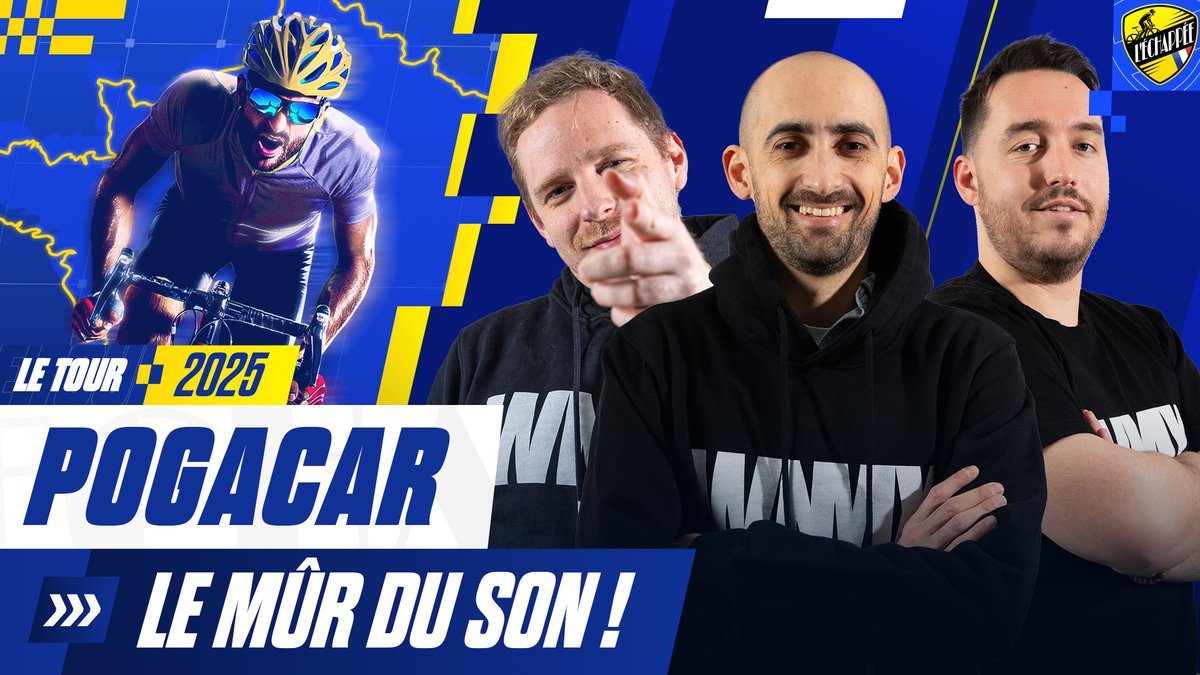 L’Echappée 🔞 (@lechappeew) on Twitter photo 😱 La concurrence a-t-elle peur de Pogacar ?
🚨 DEBRIEF À 18H ▶ youtube.com/watch?v=l-nGWV…
🗣️ <a href="/jeremysahakian/">Jérémy Sahakian</a> / <a href="/HarrerPaul/">Paul Harrer</a> / <a href="/WattRobin/">Robin Wattraint</a> / <a href="/FTSports101/">FT Sports</a> 😱 La concurrence a-t-elle peur de Pogacar ?
🚨 DEBRIEF À 18H ▶ youtube.com/watch?v=l-nGWV…
🗣️ <a href="/jeremysahakian/">Jérémy Sahakian</a> / <a href="/HarrerPaul/">Paul Harrer</a> / <a href="/WattRobin/">Robin Wattraint</a> / <a href="/FTSports101/">FT Sports</a>