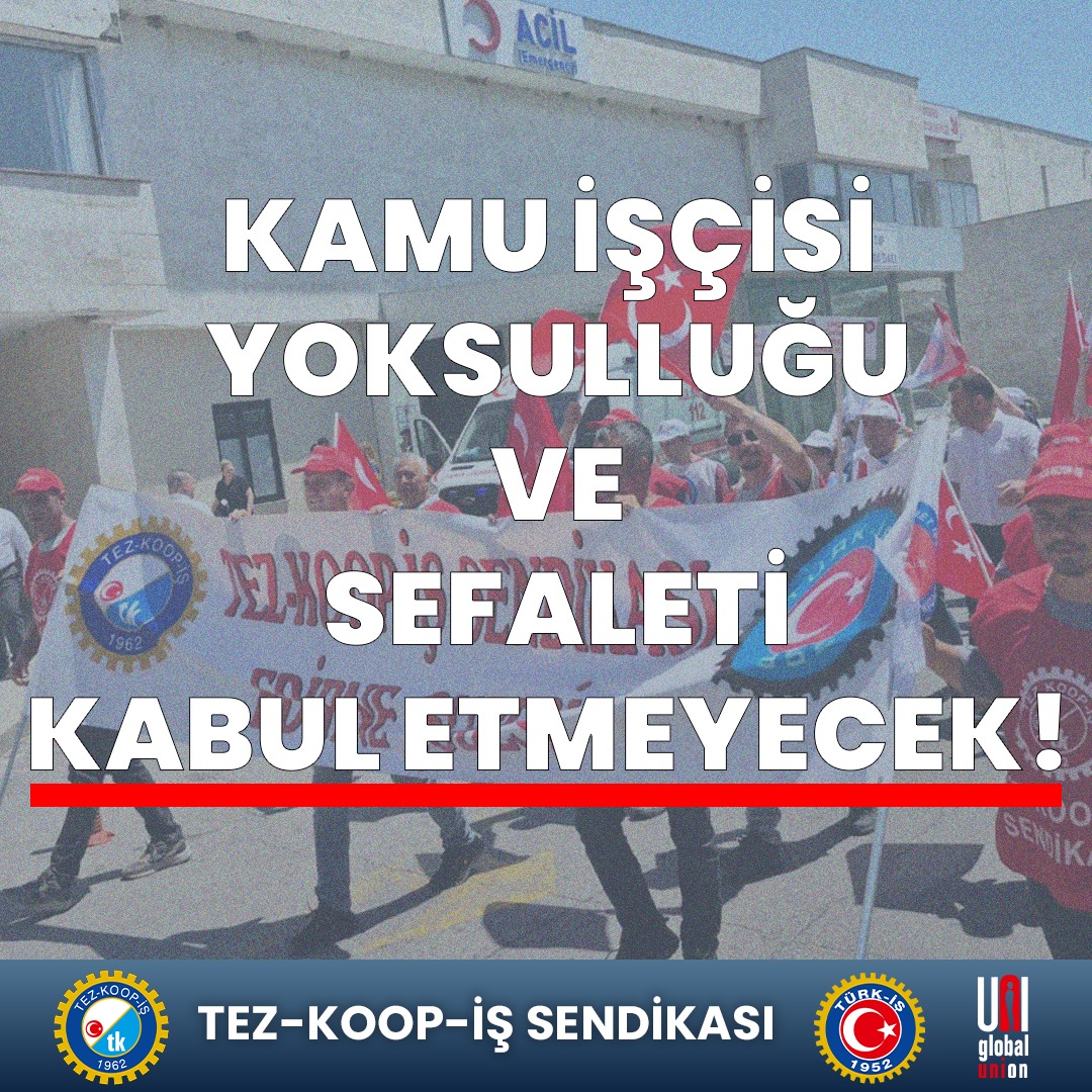 Zoru kolay edenler, alın terinin karşılığını istiyor! #zordayizgecinemiyoruz <a href="/tcbestepe/">T.C. Cumhurbaşkanlığı</a> <a href="/csgbakanligi/">T.C. Çalışma ve Sosyal Güvenlik Bakanlığı</a> <a href="/HMBakanligi/">T.C. Hazine ve Maliye Bakanlığı</a>