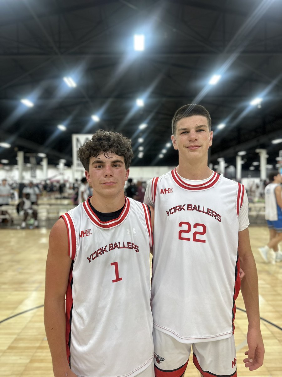 York Ballers Inc #TeamEastBay (@yorkballers) on Twitter photo 2027 u16 York Ballers MHC 65 to 59 Win over Jersey Force Head into the Finals of the <a href="/madehoops/">MADE Hoops</a> Summer Live 1. Isaiah Ogurcak - 25 points 8 assists
Breckin Lasher - 20 points 10 rebounds 4 blocks 2027 u16 York Ballers MHC 65 to 59 Win over Jersey Force Head into the Finals of the <a href="/madehoops/">MADE Hoops</a> Summer Live 1. Isaiah Ogurcak - 25 points 8 assists
Breckin Lasher - 20 points 10 rebounds 4 blocks