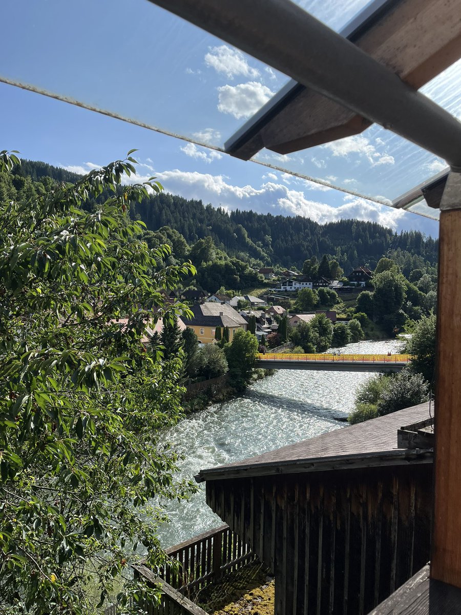 In a good place right now, not just mentally, also in the Austrian countryside