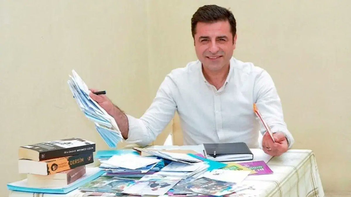 #SonDakika | DEM Parti, eski HDP Eş Genel Başkanları Selahattin Demirtaş ve Figen Yüksekdağ hakkında tahliye başvurusunda bulundu.