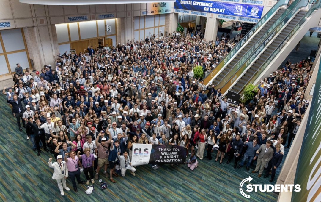 tpusastudents's tweet image. Day 1 at CLS was electric ⚡️
Ready for more 🇺🇸 #CLS2025
@TPUSA