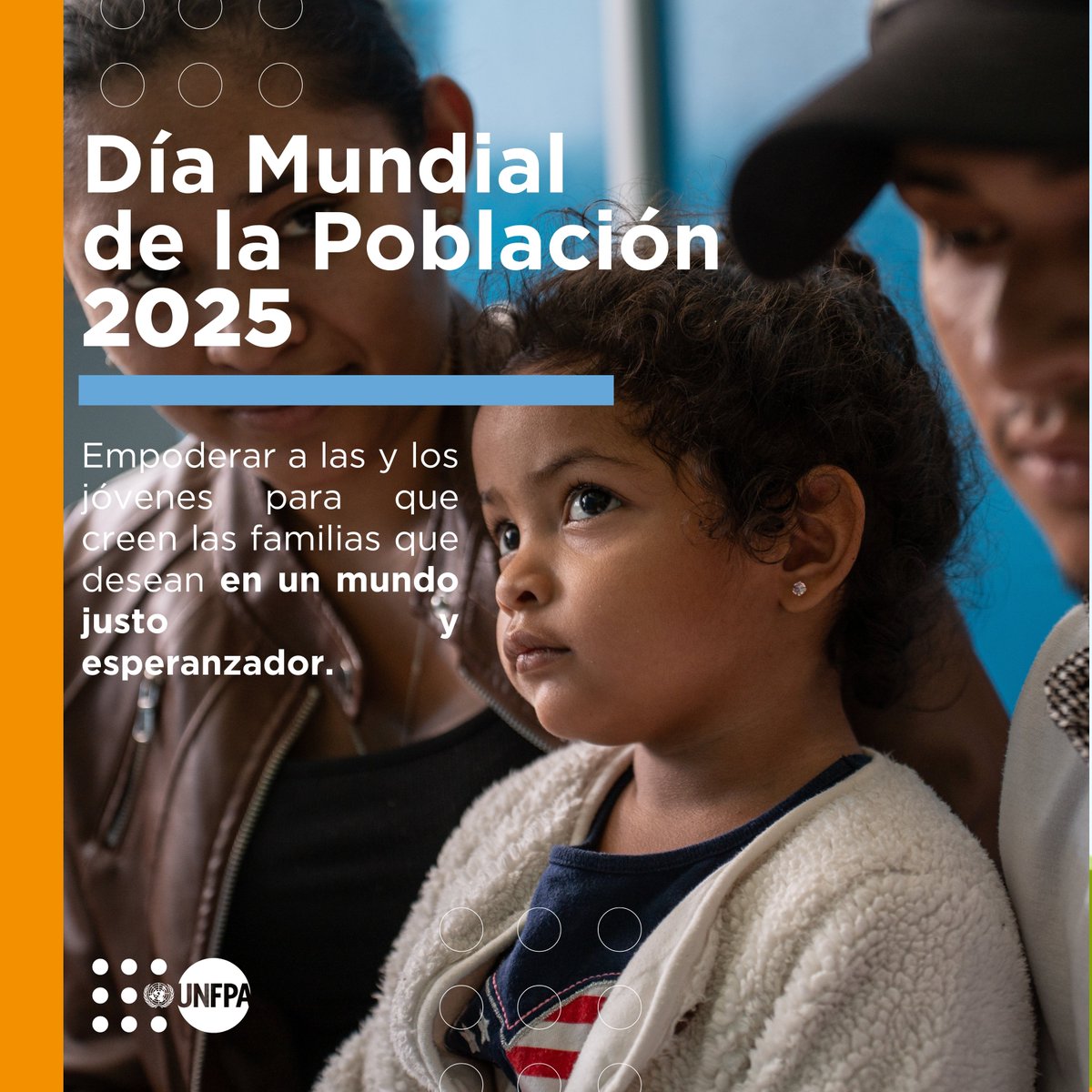 Hoy, #DíaMundialDeLaPoblación, celebramos el optimismo de nuestra juventud. ✨ Las y los jóvenes que creen en un futuro mejor, ¡lo construyen! Su esperanza impulsa el bienestar propio y de sus familias.

Apoyarles = invertir en el futuro de todas/os. #PoblaciónYDesarrollo