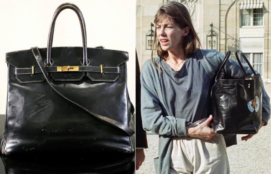 بيع حقيبة ( بيركن ) الخاصة بـ Jane Birkin بـ40 مليون ريال 💼🤯!