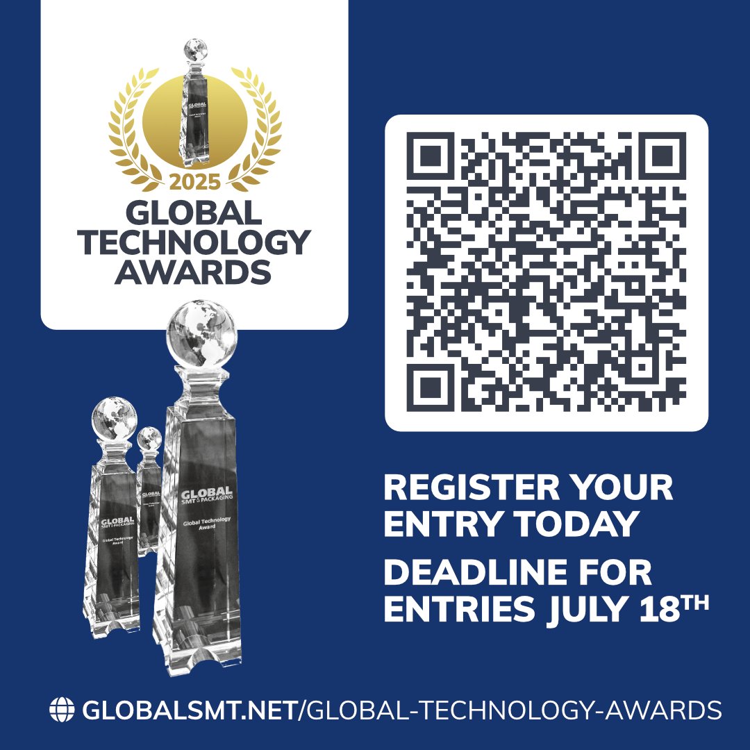 globalsmt's tweet image. Only 6 days left to enter!
Now’s your chance to showcase your innovation on the world stage. Enter the GLOBAL Technology Awards and earn the recognition your technology and team truly deserve.
Enter today.