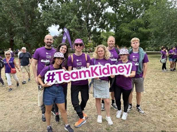 This week, Sandra Currie, CEO of <a href="/Kidney_Research/">Kidney Research UK</a>, and her team shared an inspiring talk about their work funding research, raising awareness &amp; improving treatments for #kidneydisease. We’re proud to have raised £1,400 at the #LondonBridgesWalk to support this vital cause.