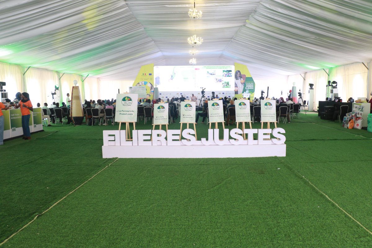 🌿 Le FNDASP s’engage pour des #FilièresJustes au 🇸🇳 !

2 jours d’échanges, panels &amp; ateliers pour des chaînes de valeur + équitables et durables.
✅ Lancement de la Charte
✅ Dialogue multi-acteurs
✅ Engagement pour la #Vision2050

#Agroécologie #Sénégal