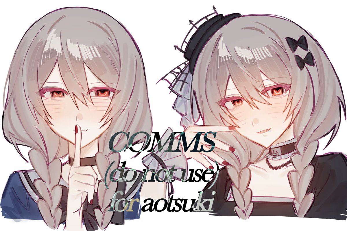 riri_neee's tweet image. this months finished comms! (i wasn&apos;t allowed to post the last comm because client asked not to) ❤❤❤❤❤❤