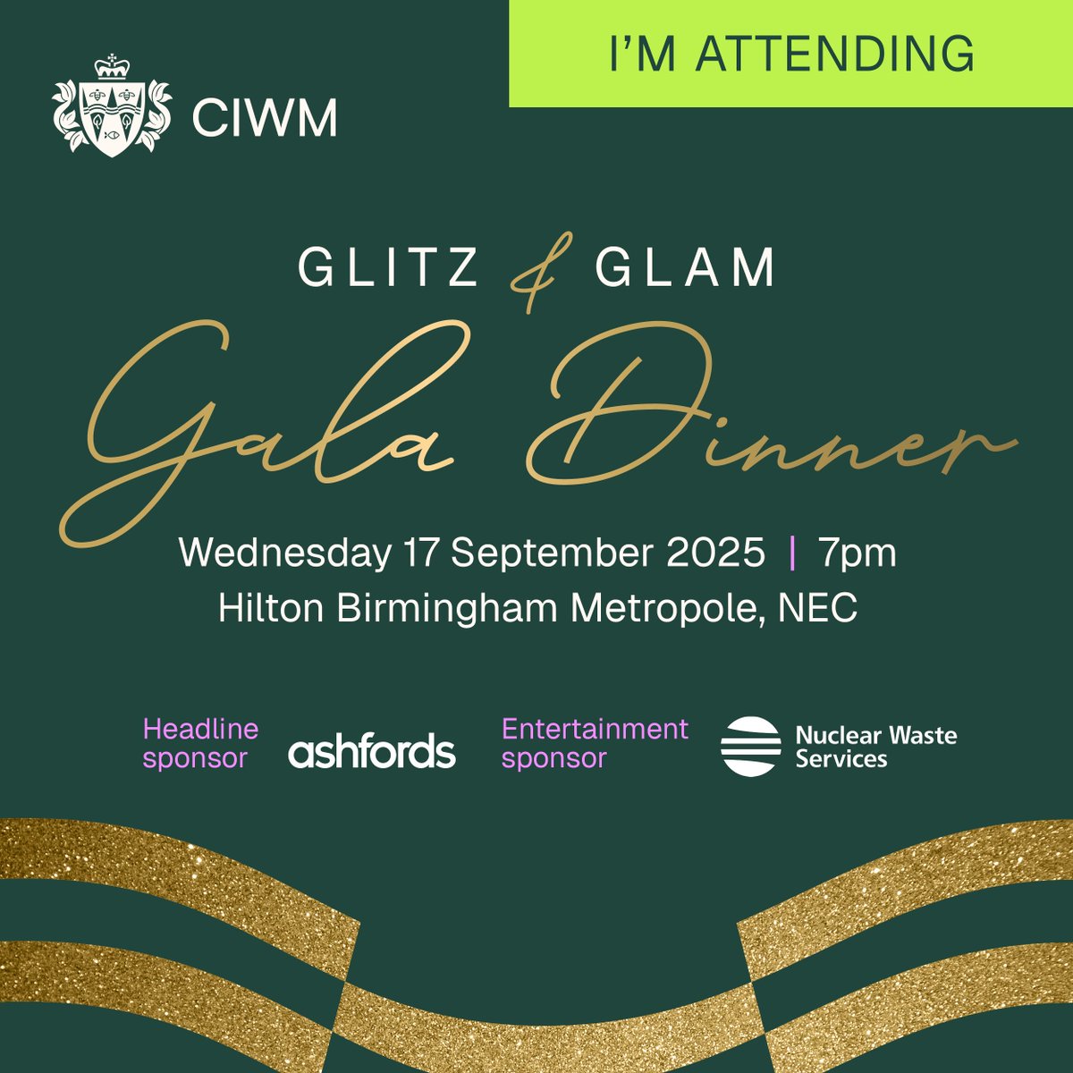 I’m attending the <a href="/CIWM/">CIWM</a> Gala Dinner 2025 – the sector's most prestigious event! Make the most of your #ESS25 experience – mix, mingle &amp; make lasting connections - come see me for a catch up! Find out more: ciwm.co.uk/galadinner2025 <a href="/suezUK/">SUEZ UK</a> are hosting our guests &amp; customers ....