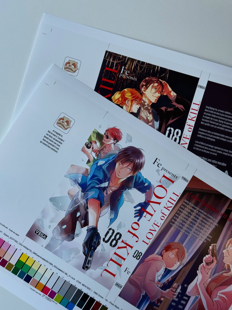 vegalivres's tweet photo. Et si on vous préparait une petite surprise pour ce tome 8 👀
Vous préférez la couverture blanche ou noire ? 🤍🖤
#manga #mangas #loveofkill #ryangha #couverturemanga #cromalin #vegalivres #mangafrance #nouveauté https://t.co/ILg72eaOua