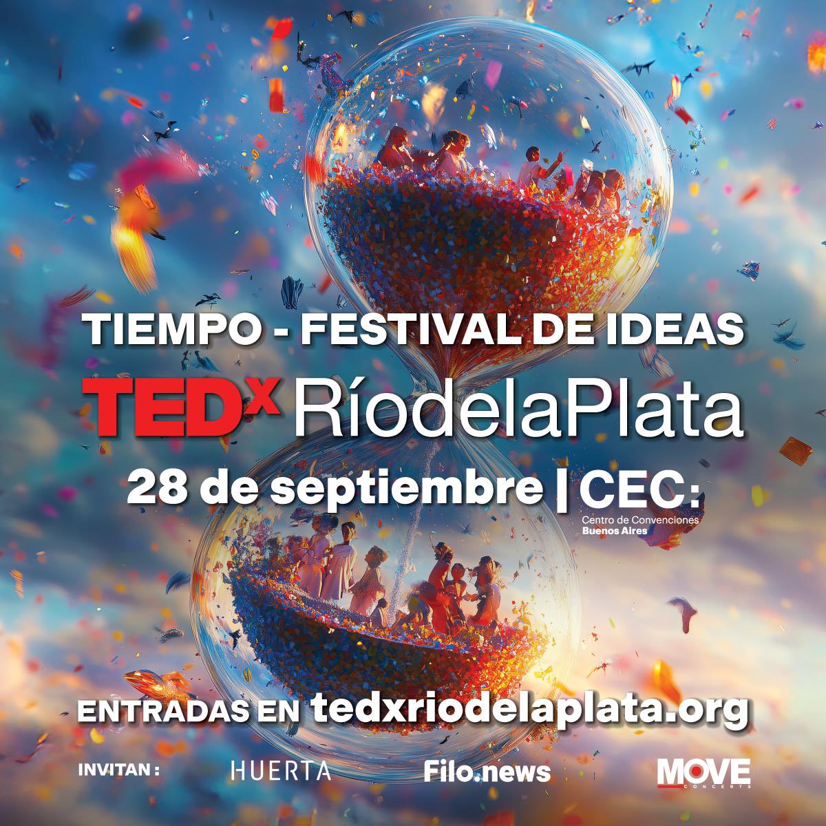 Se viene <a href="/TEDxRdelaP/">TEDxRíodelaPlata</a> 2025
Celebramos 15 años con charlas sobre el Tiempo