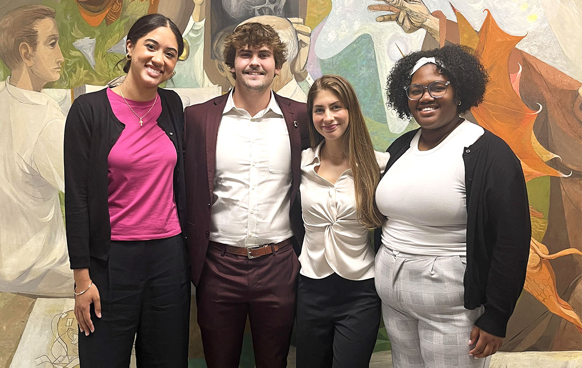 These Pioneers recently completed UK's Professional Education Preparation Program, which is helping train Kentucky's future doctors. Activities included observation, networking, volunteering and learning about med school admission requirements.