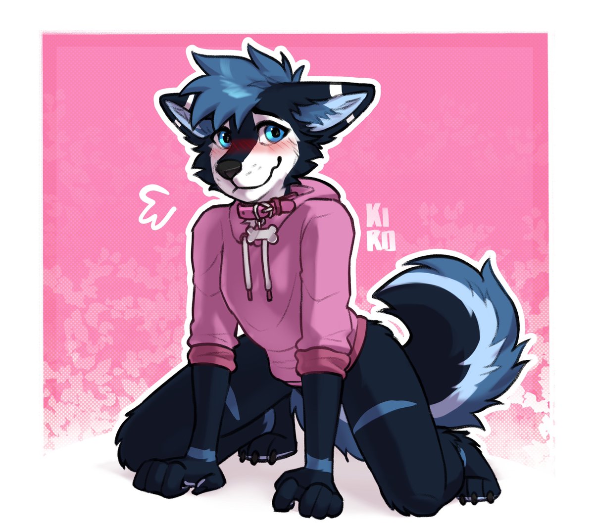 VikoHusky's tweet image. Way too flusteredddd.,. &amp;gt;~&amp;gt;

🎨 @fenneckiro
