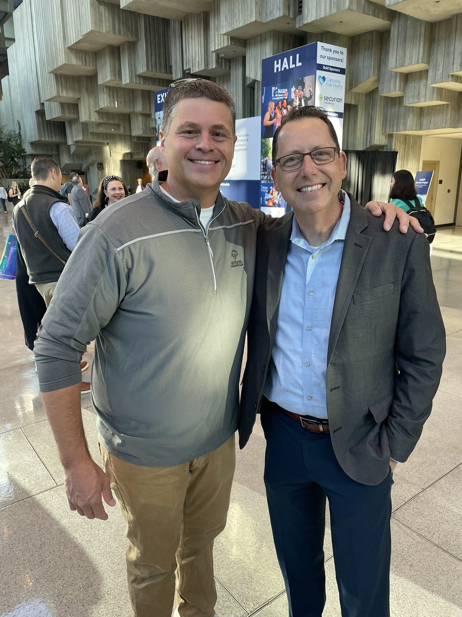 Got to meet one of my podcast go to’s <a href="/NASSP/">National Assoc. of Secondary School Principals</a> UNITED 2025. Thank you <a href="/Williamdp/">William D. Parker (Principal Matters Podcast Host)</a> for taking the time to talk with me!