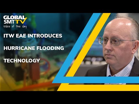 globalsmt's tweet image. Check out the video of the day: ITW EAE demonstrate the latest Aquastorm 160 inline cleaning machine
zurl.co/1ZMxY
ITW EAE have introduced Hurricane flooding technology, which employs a series of mixed nozzles to the both rinse areas within the machine. They have also…