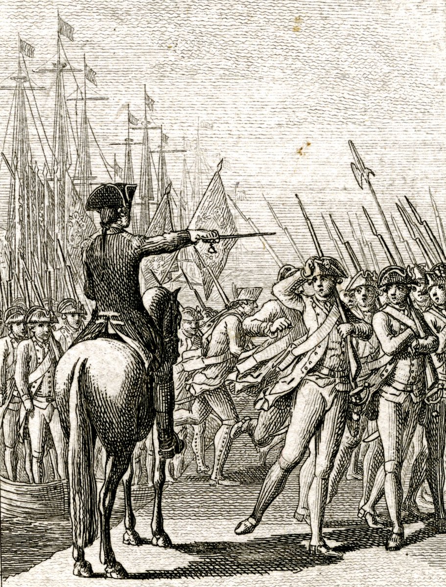 AmRevInstitute's tweet image. #OTD, 7/11/1780, French forces under Rochambeau sailed into Newport, R.I., to a cold welcome from its residents. The cordial Rochambeau quickly subdued local mistrust of the French and fostered harmony between them and his army as it called Newport home until July 1781.