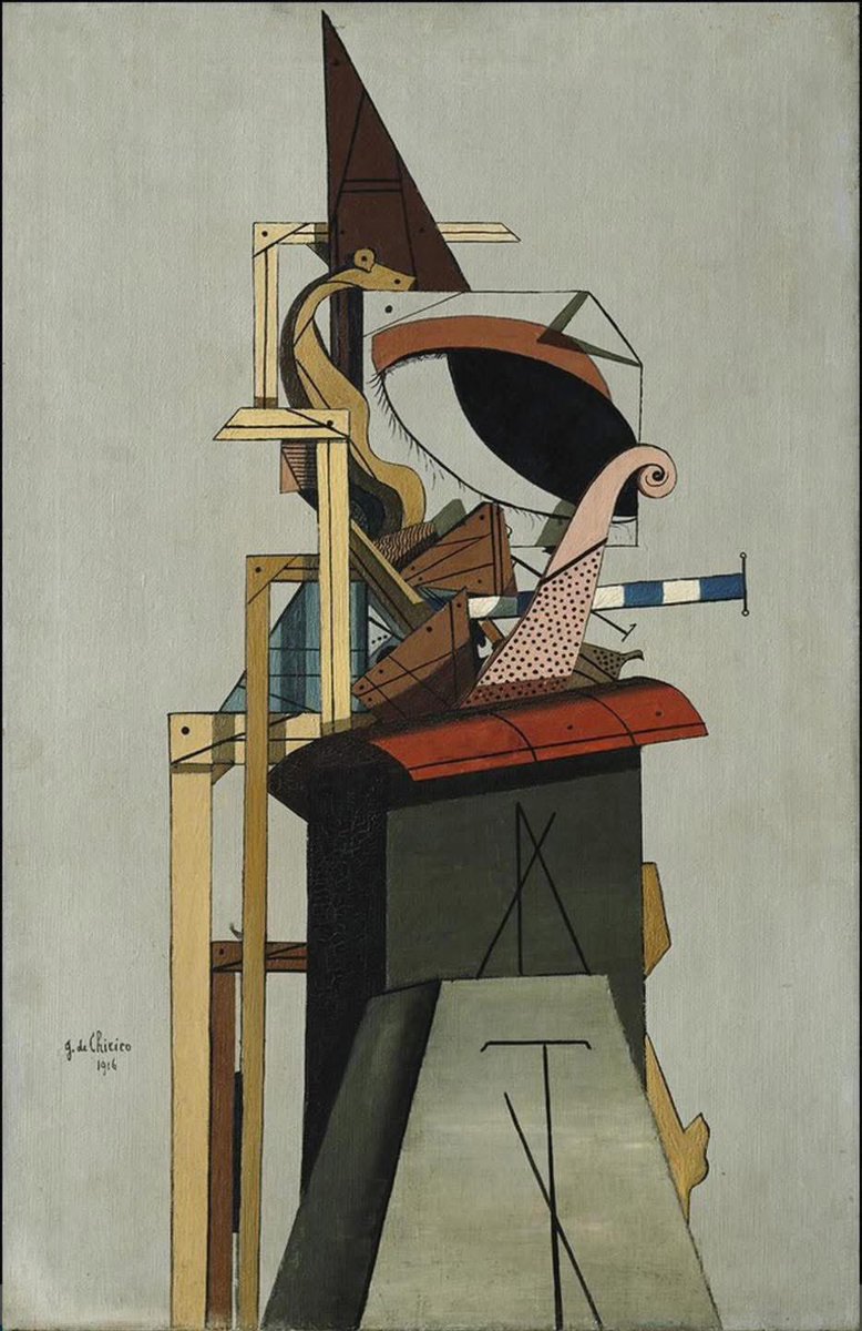 Giorgio De Chirico 
L’angelo ebraico (1916)