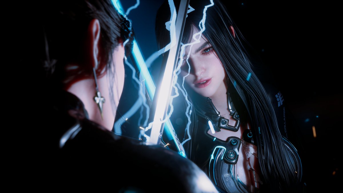 aMehitomi0825's tweet image. At the end of the story, will Eve understand or forgive Raven? 🤔🤔
#StellarBalde
#StellarBladePC
#StellarBladePhotomode
#VirtualPhotography
