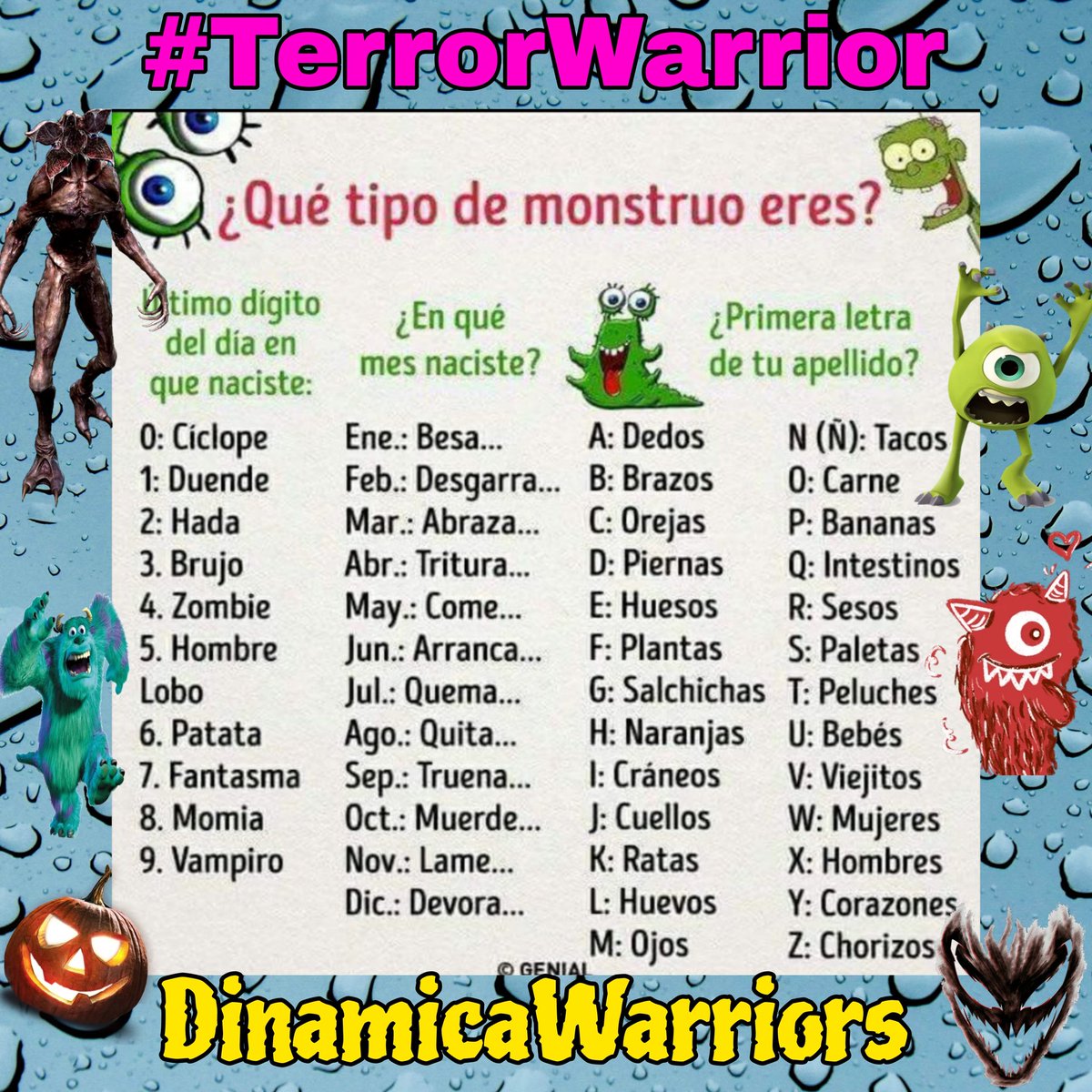 <a href="/carher0663/">⚔️ᴋᵃʳˡᵒˢʜᵉʀᵒᵈ👑⚔️</a> <a href="/Romi_Warrior/">⚔️Aruna ⚔️</a> <a href="/cano271201/">J.Cano 🇳🇮34K🇳🇮 #BestWarriorsTeam</a> <a href="/guwevara/">fario♐sagitario</a> <a href="/tonysotelo61/">Maria Antonieta López 🪄</a> <a href="/Gomez7105/">🔱💝👑GOᗰEZ👑💝🔱</a> <a href="/gladys_ibars/">@gladys ybars argentina 🇦🇷 un amor sin fronteras</a> <a href="/millo_moni/">MoniMILLO</a> <a href="/Galope2021/">Il conto (Alessandra)Si me sgues te sigo</a> <a href="/yoli_gotitaymar/">🇲🇽🔱Yoli🔱🇲🇽#TeamDioses_Míticos</a> <a href="/Nacho0662/">Ignacio</a> <a href="/Angel24629683/">𝓜𝓲𝓰𝓾𝓮𝓵 𝓐𝓷𝓰𝓮𝓵 𝓙𝓻 </a> #TerrorWarrior
DIΠΔMICΔ ШΔRRIΩR 
Que monstruo eres?👹
Yo: Cíclope Devora Dedos

@ tus amigos y diviértete

<a href="/Barbie0000_/">Gatita ❤️🐾🌹</a>
<a href="/ernesi3809/">꧁☆ɛʀռɛֆȶօ ⛤꧂🦅💙💛</a>
<a href="/Gomez7105/">🔱💝👑GOᗰEZ👑💝🔱</a>
<a href="/BatJoos/">BatJoss</a>